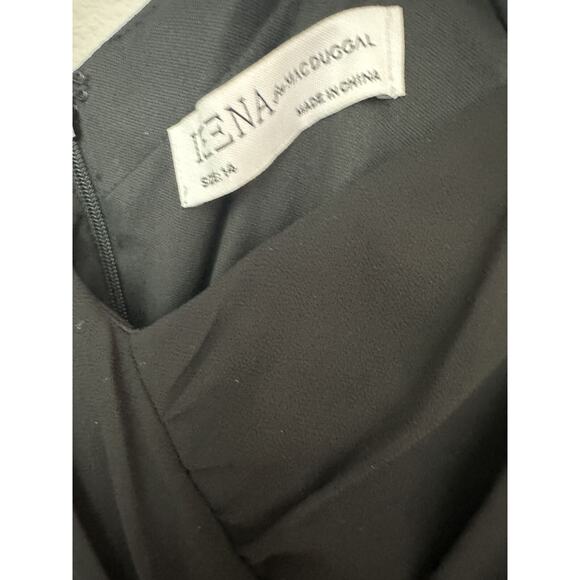 NWT Mac Duggal Black Sleeveless V-Neck Ruffle Tiered Dress 55416 Size 14 - Picture 5 of 10